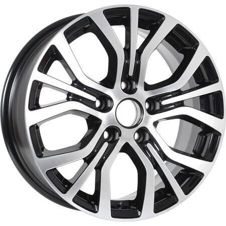Диск Kdw Kd1633 16x6.5 5x114.3 ET38 DIA67.1 BLACK_FRONT_POLISHED Диск Kdw Kd1633 16x6.5 5x114.3 ET38 DIA67.1 BLACK_FRONT_POLISHED