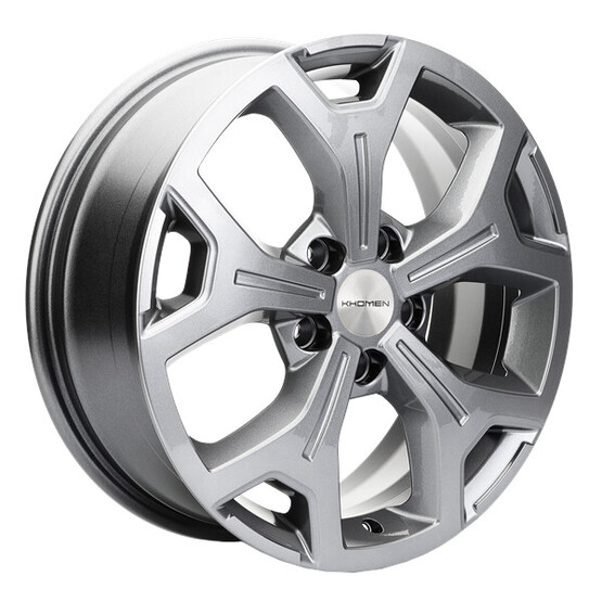 Диск Khomen Khw1710(2) 17x6.5 5x112 ET50 DIA66.6 GRAY Диск Khomen Khw1710(2) 17x6.5 5x112 ET50 DIA66.6 GRAY