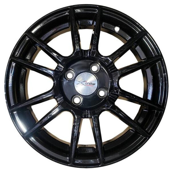 Диск X'trike X-127 15x6 4x100 ET45 DIA60.1 BK