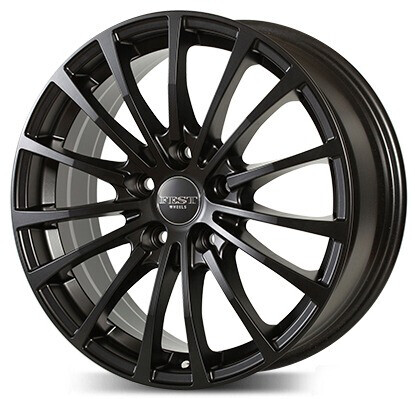 Диск Прома Цунами 17x7 5x112 ET40 DIA57.1 ЧЕРНЫЙ МАТОВЫЙ NEW