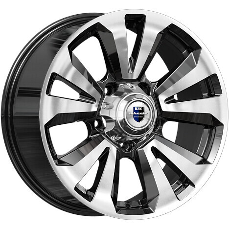 Диск K&K Ла-Пас (Кс897) 18x8 5x139.7 ET30 DIA108.5 АЛМАЗ ЧЕРНЫЙ