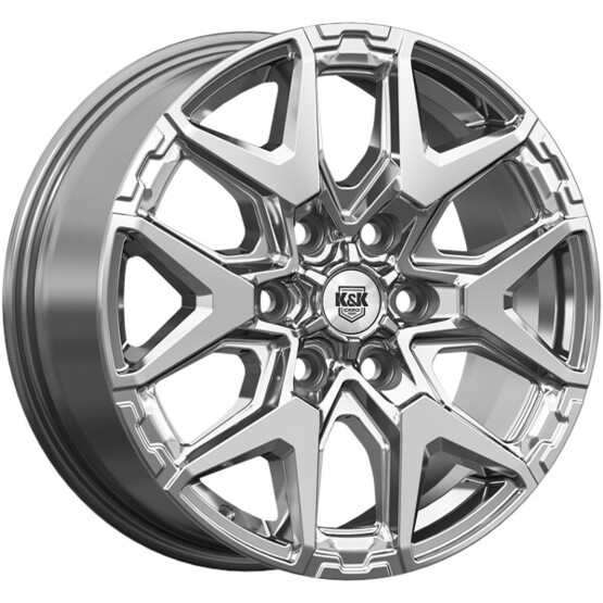 Диск K&K Гангут (Кс1176) 18x7.5 6x139.7 ET38 DIA67.1 ДАРК ПЛАТИНУМ