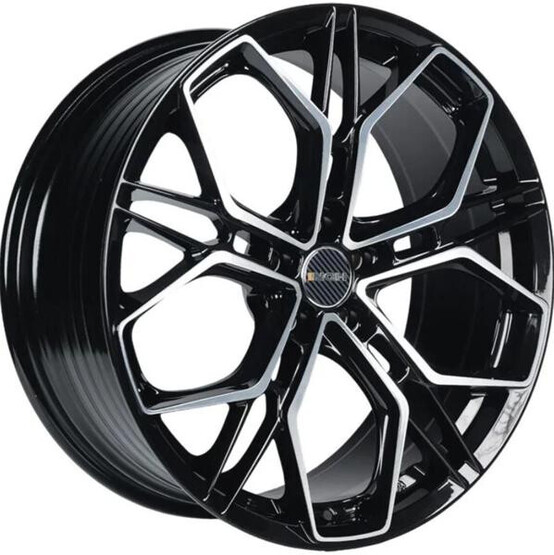Диск Inch Fa8534 20x8.5 5x114.3 ET42 DIA67.1 GLOSS BLACK MACHINED FACE