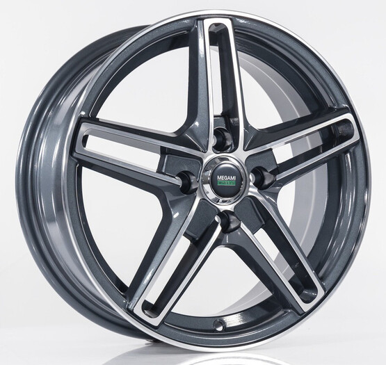 Диск Megami Mgm-17Ff 15x6 4x114.3 ET44 DIA56.6 GMF Диск Megami Mgm-17Ff 15x6 4x114.3 ET44 DIA56.6 GMF