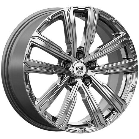 Диск K&K Аламер 18x7.5 5x114.3 ET45 DIA67.1 ДАРК ПЛАТИНУМ