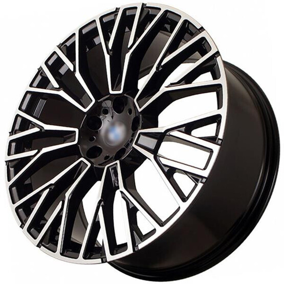 Диск Ff 7114 20x9 5x112 ET35 DIA66.6 BKF