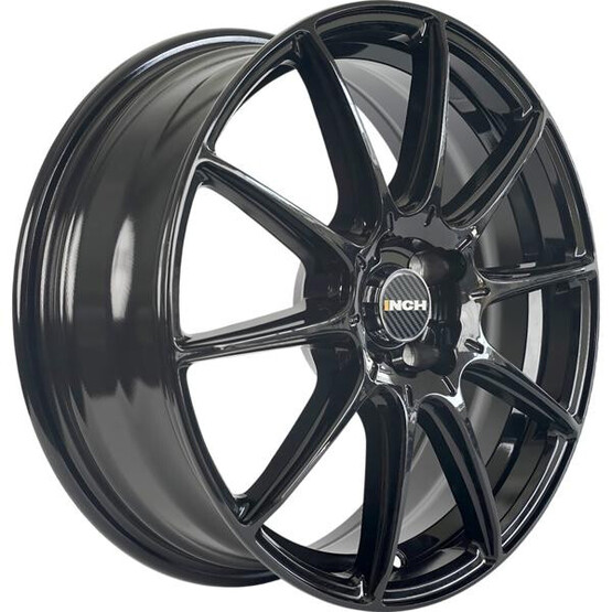 Диск Inch Fa8537 17x6.5 4x100 ET43 DIA60.1 FULL BLACK ROUND