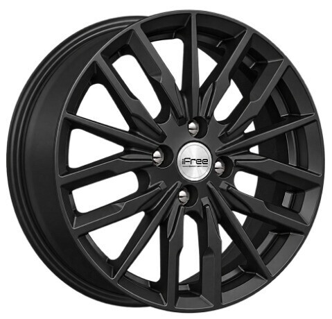 Диск Ifree Миконос 16x6 4x100 ET37 DIA60.1 BKM