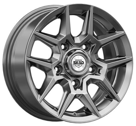 Диск Скад Кангар 15x6.5 5x139.7 ET40 DIA98.1 ГРАФИТ
