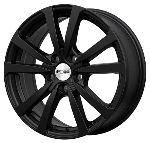 Диск Ifree Бэнкс 17x7 5x114.3 ET37 DIA66.6 BKM