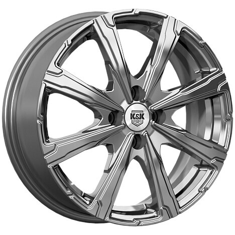 Диск K&K Арагац 16x6 4x100 ET45 DIA60.1 ДАРК ПЛАТИНУМ
