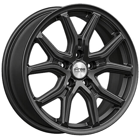 Диск Ifree Страйк 17x6.5 5x108 ET33 DIA60.1 BKM