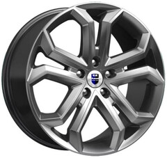 Диск K&K Пандора 19x8.5 5x108 ET45 DIA67.1 БЛЭК ПЛАТИНУМ