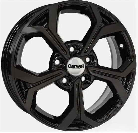 Диск Carwel Цада 16x6.5 5x114.3 ET46 DIA67.1 BL