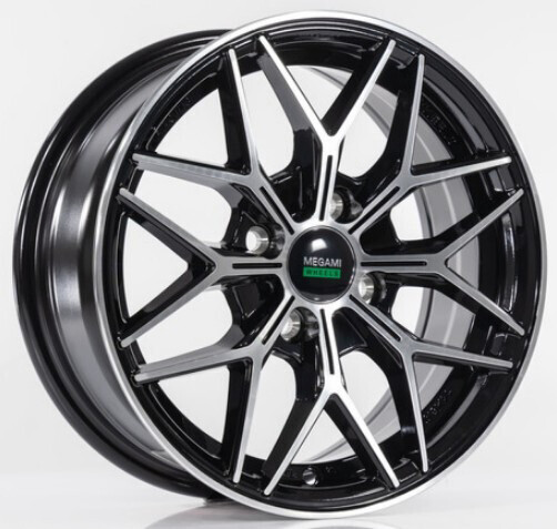 Диск Megami Mgm-32 14x6 4x100 ET35 DIA73.1 BKF