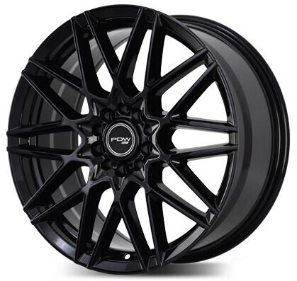 Диск Pdw 5337 17x7 4x100 ET40 DIA60.1 GLOSS BLACK