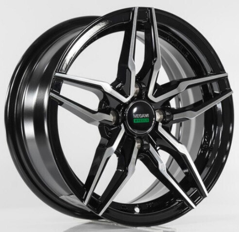 Диск Megami Mgm-30 14x6 5x100 ET35 DIA57.1 BKF