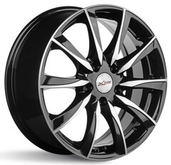 Диск X'trike X-120М 17x7 5x114.3 ET45 DIA67.1 BKM/FP