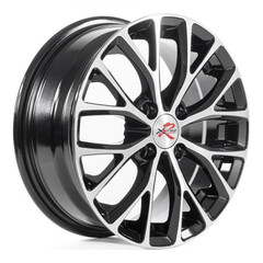 Диск X'trikerst R015 15x6 4x100 ET48 DIA54.1 BK/FP