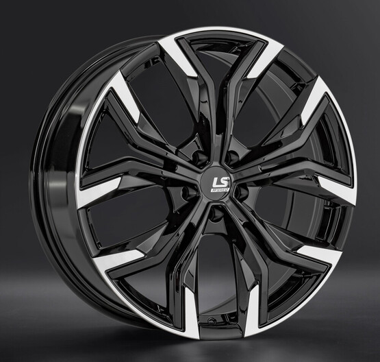 Диск Ls Wheels Flowforming Rc92 19x8 5x108 ET45 DIA63.3 BKF